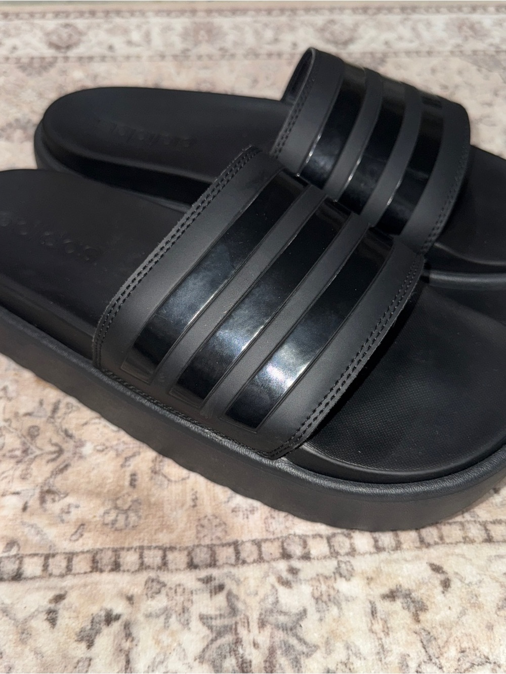 Adidas Adilette Platform Men's Slides HQ6179, Size-10 NWOB